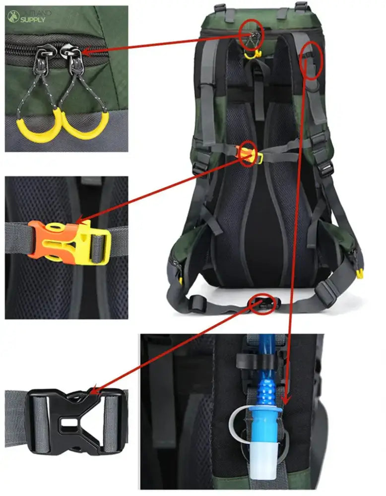 60L Backpack – Waterproof - Nylon