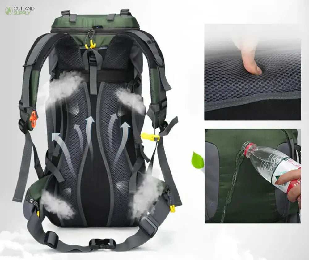 60L Backpack – Waterproof - Nylon