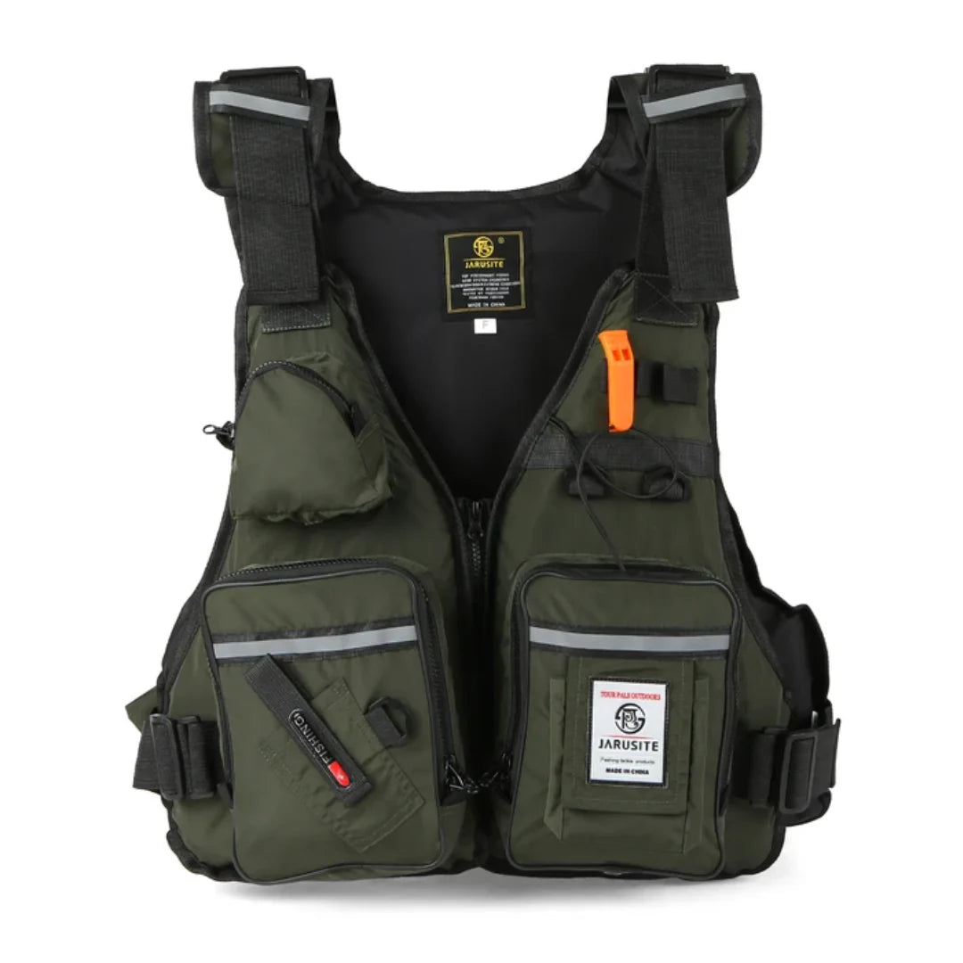 Multi-Pocket Fishing Vest – Lightweight & Durable