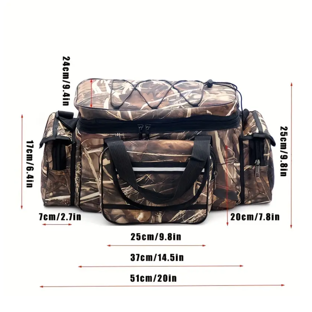 Tackle Bag – Large Capacity – Ideal for Carp Fishing