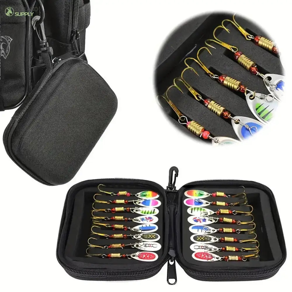 Deluxe 16-Piece Lure Set – For Fresh & Saltwater Fishing