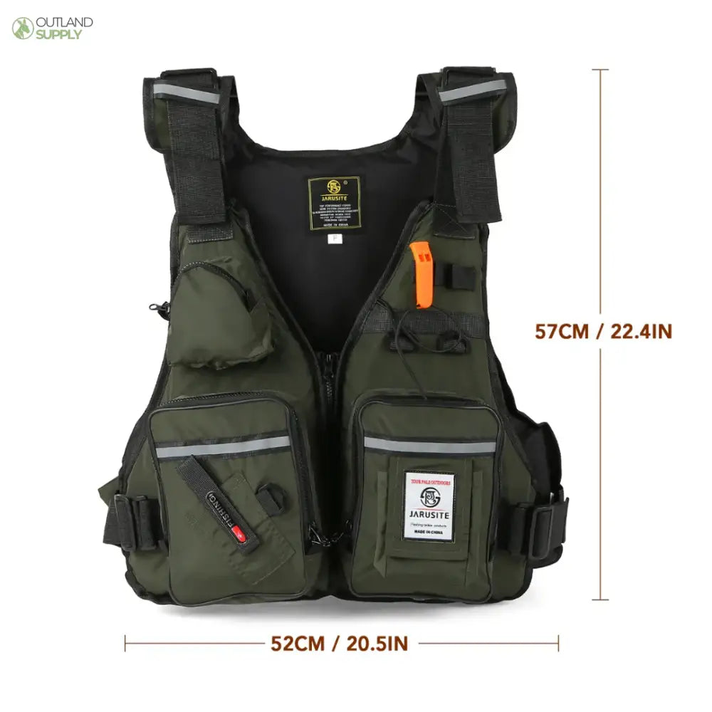Multi-Pocket Fishing Vest – Lightweight & Durable