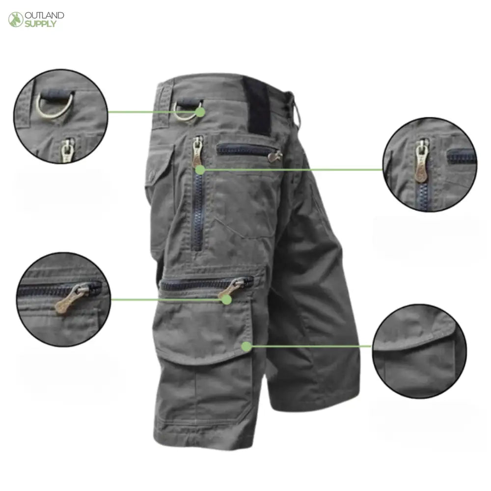 Outdoor Cargo Shorts – Men