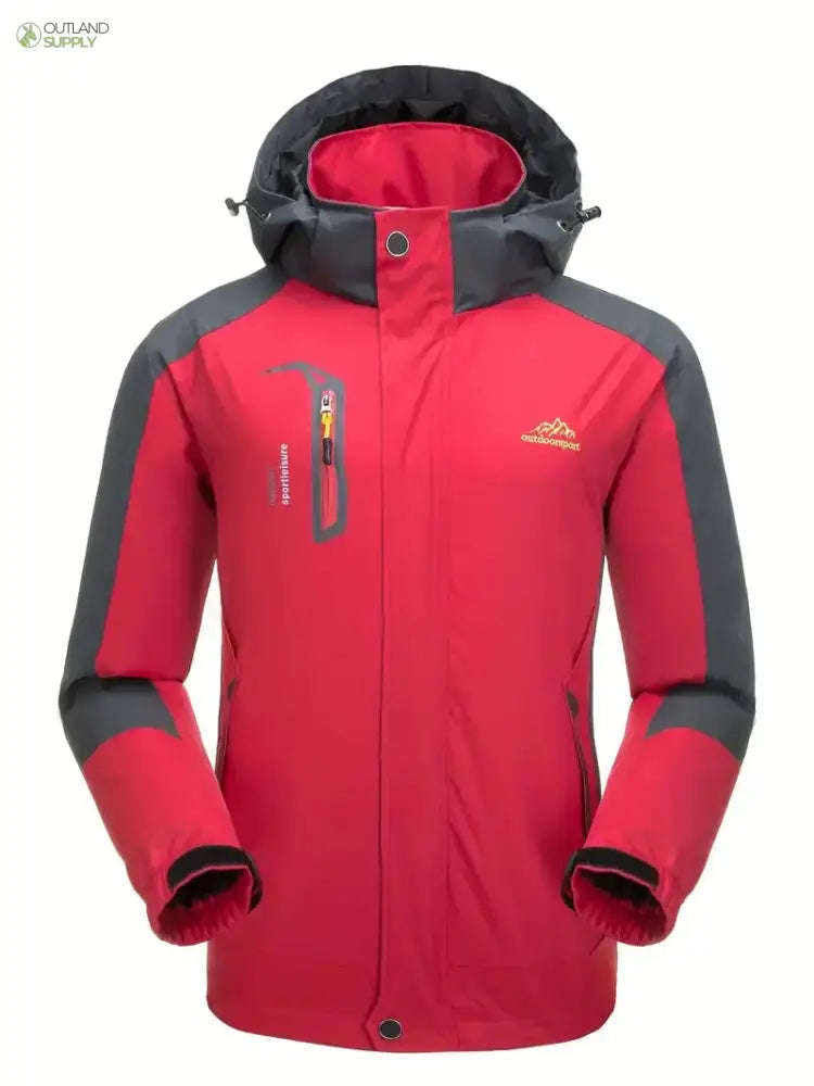 Outdoor Mid-Season Jacket – Wind & Waterproof – Unisex