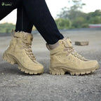Tactical Outdoor Boots – Rugged Design - Waterproof