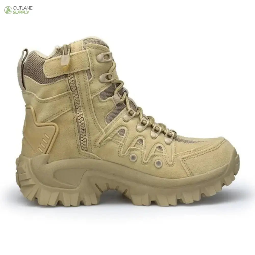 Tactical Outdoor Boots – Rugged Design - Waterproof